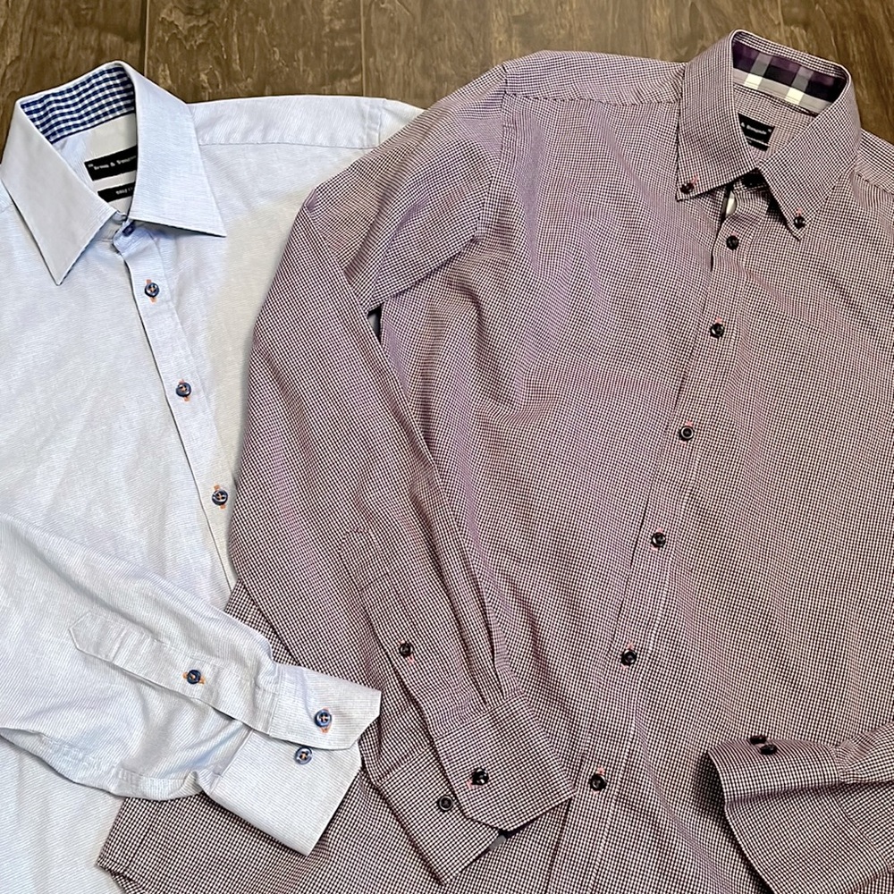 Bruun & Stengade 2-pack cotton button downs